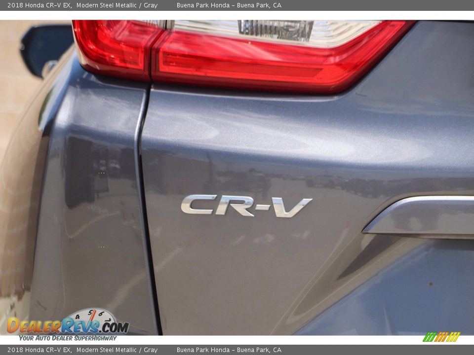 2018 Honda CR-V EX Modern Steel Metallic / Gray Photo #7