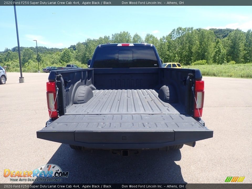 2020 Ford F250 Super Duty Lariat Crew Cab 4x4 Agate Black / Black Photo #14