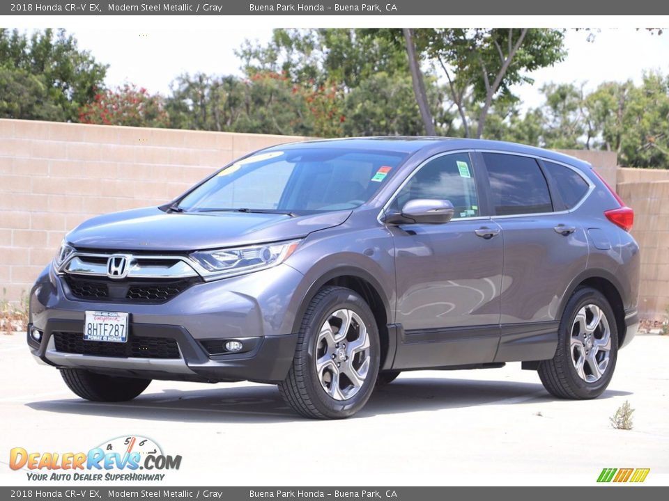 Front 3/4 View of 2018 Honda CR-V EX Photo #10