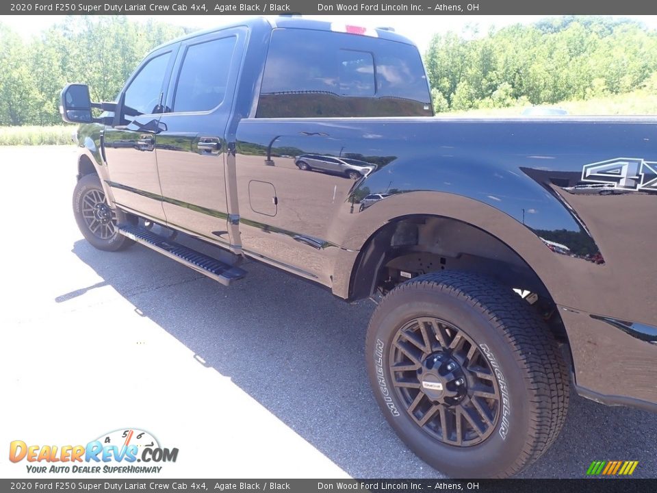 2020 Ford F250 Super Duty Lariat Crew Cab 4x4 Agate Black / Black Photo #18