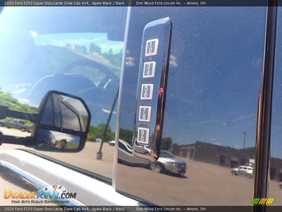 2020 Ford F250 Super Duty Lariat Crew Cab 4x4 Agate Black / Black Photo #20