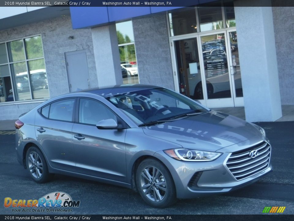 2018 Hyundai Elantra SEL Galactic Gray / Gray Photo #1