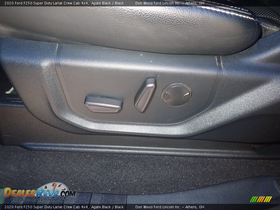 2020 Ford F250 Super Duty Lariat Crew Cab 4x4 Agate Black / Black Photo #24