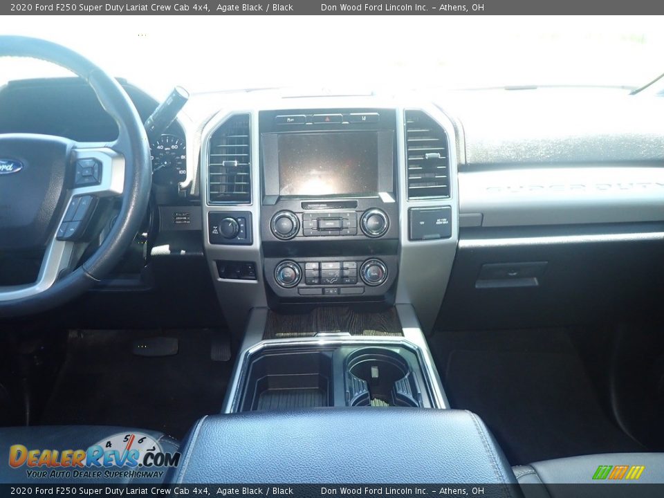 2020 Ford F250 Super Duty Lariat Crew Cab 4x4 Agate Black / Black Photo #26
