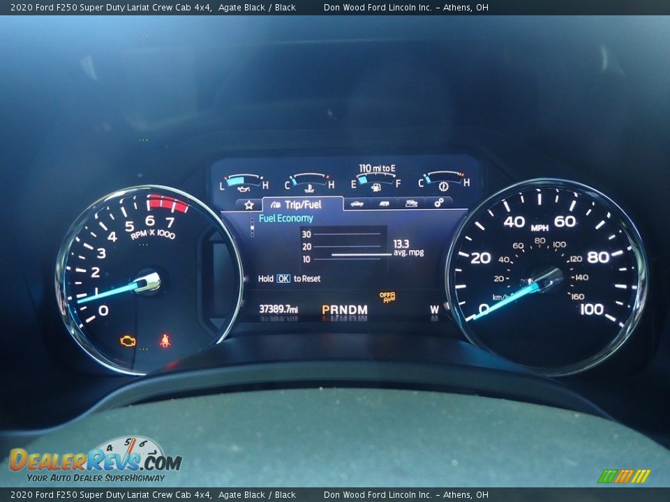 2020 Ford F250 Super Duty Lariat Crew Cab 4x4 Agate Black / Black Photo #29