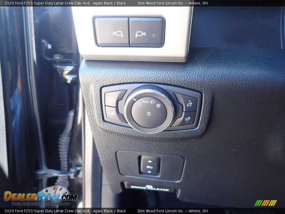 2020 Ford F250 Super Duty Lariat Crew Cab 4x4 Agate Black / Black Photo #32