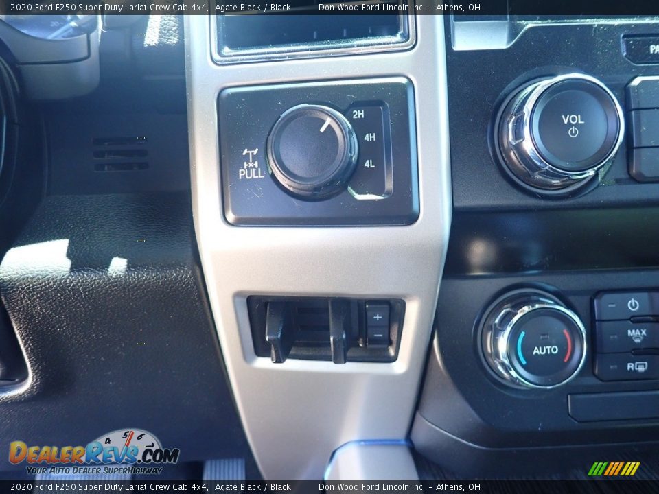 2020 Ford F250 Super Duty Lariat Crew Cab 4x4 Agate Black / Black Photo #33