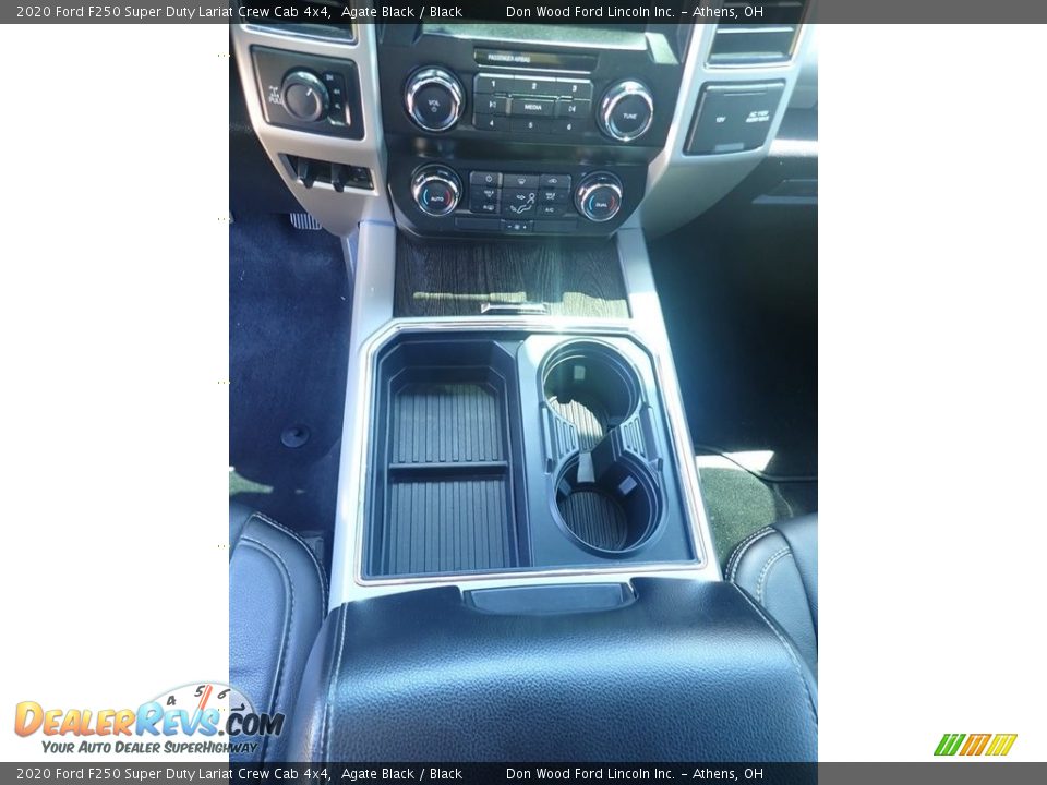 2020 Ford F250 Super Duty Lariat Crew Cab 4x4 Agate Black / Black Photo #34