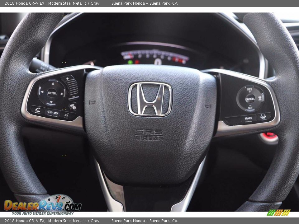 2018 Honda CR-V EX Modern Steel Metallic / Gray Photo #29