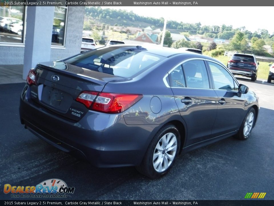 2015 Subaru Legacy 2.5i Premium Carbide Gray Metallic / Slate Black Photo #12