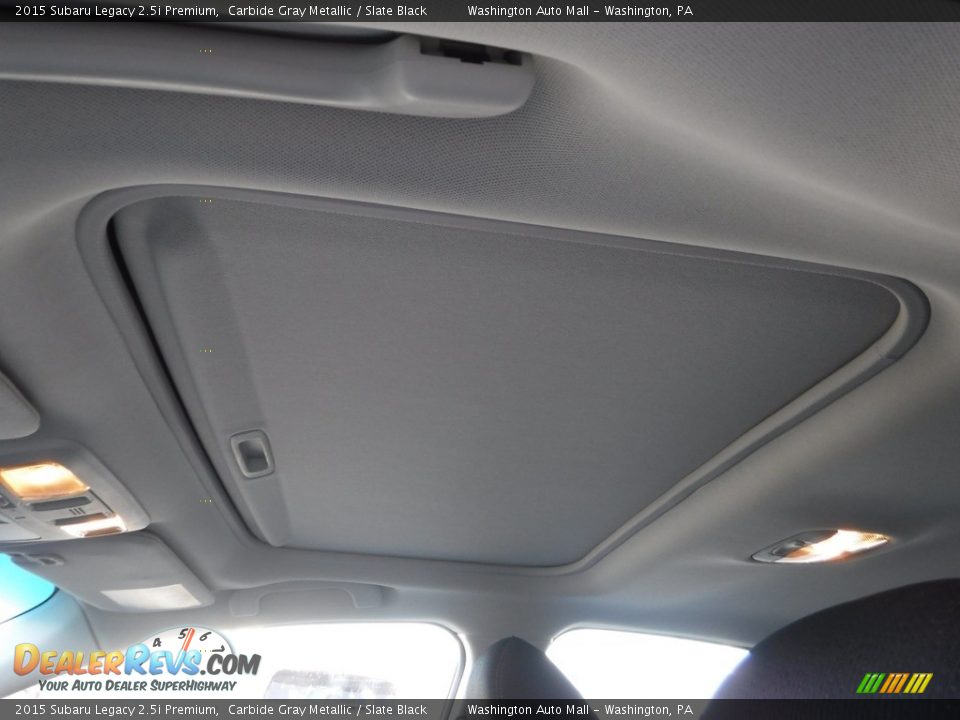 2015 Subaru Legacy 2.5i Premium Carbide Gray Metallic / Slate Black Photo #13
