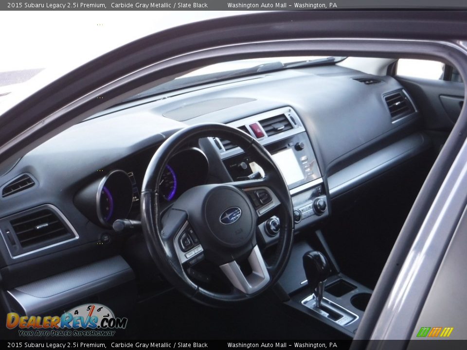2015 Subaru Legacy 2.5i Premium Carbide Gray Metallic / Slate Black Photo #14