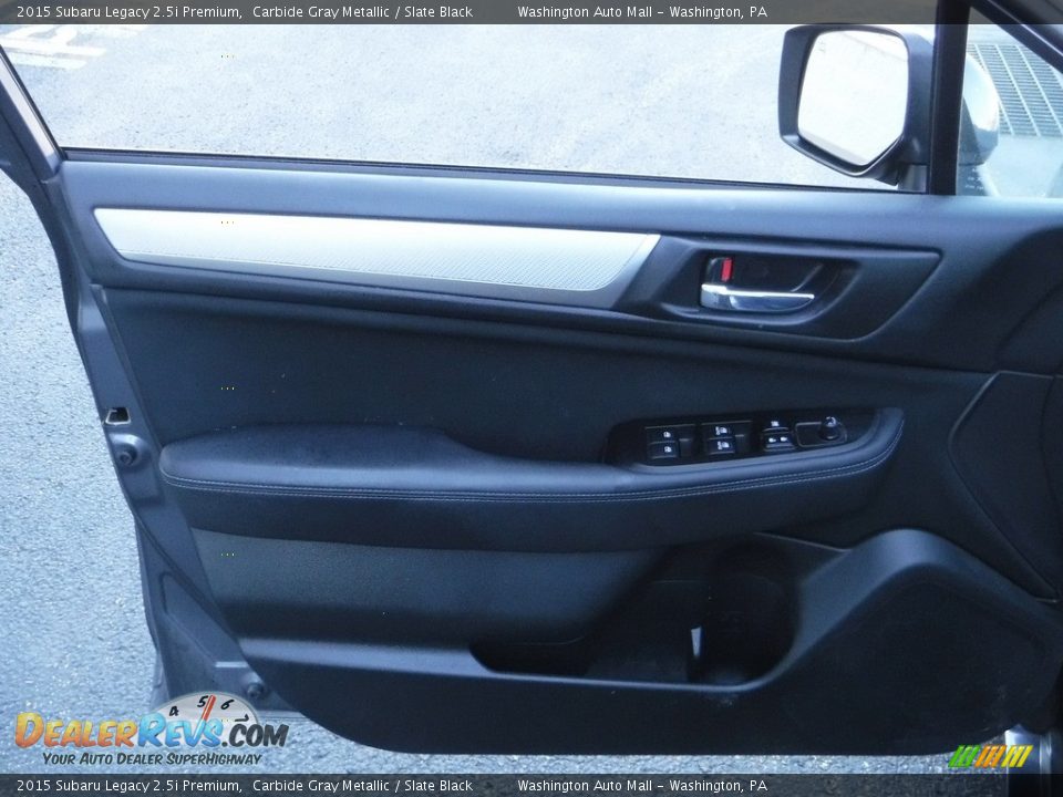 2015 Subaru Legacy 2.5i Premium Carbide Gray Metallic / Slate Black Photo #15