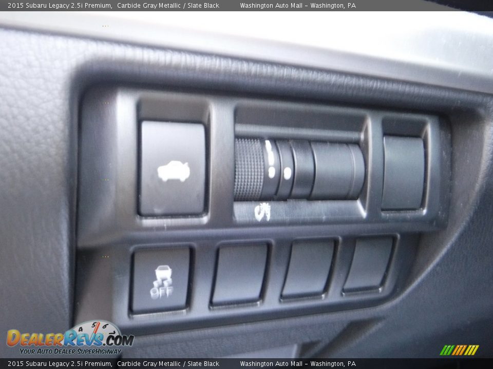 2015 Subaru Legacy 2.5i Premium Carbide Gray Metallic / Slate Black Photo #18