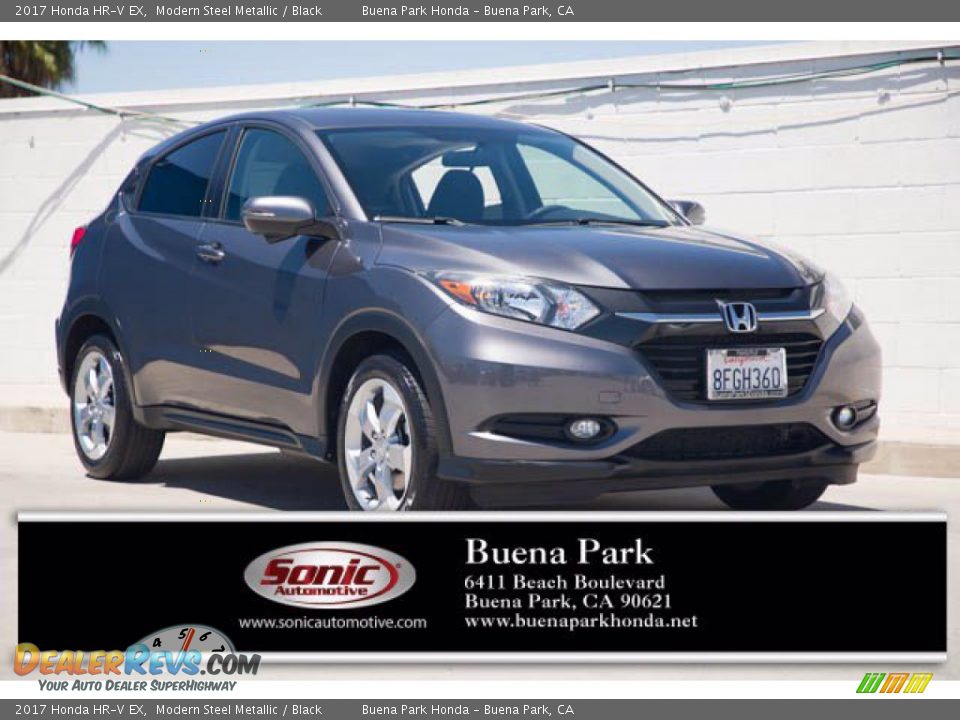 2017 Honda HR-V EX Modern Steel Metallic / Black Photo #1