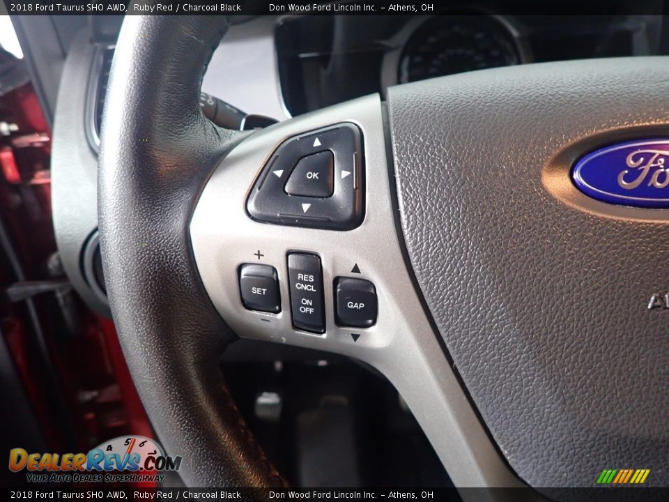 2018 Ford Taurus SHO AWD Steering Wheel Photo #32