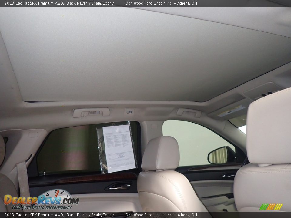 2013 Cadillac SRX Premium AWD Black Raven / Shale/Ebony Photo #2