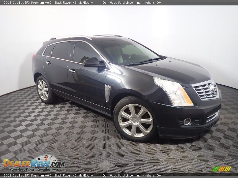 2013 Cadillac SRX Premium AWD Black Raven / Shale/Ebony Photo #6