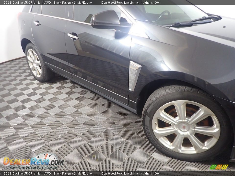 2013 Cadillac SRX Premium AWD Black Raven / Shale/Ebony Photo #7