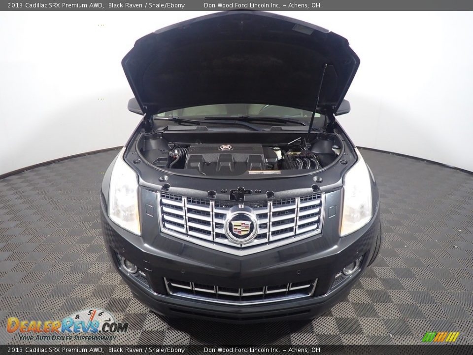 2013 Cadillac SRX Premium AWD Black Raven / Shale/Ebony Photo #9