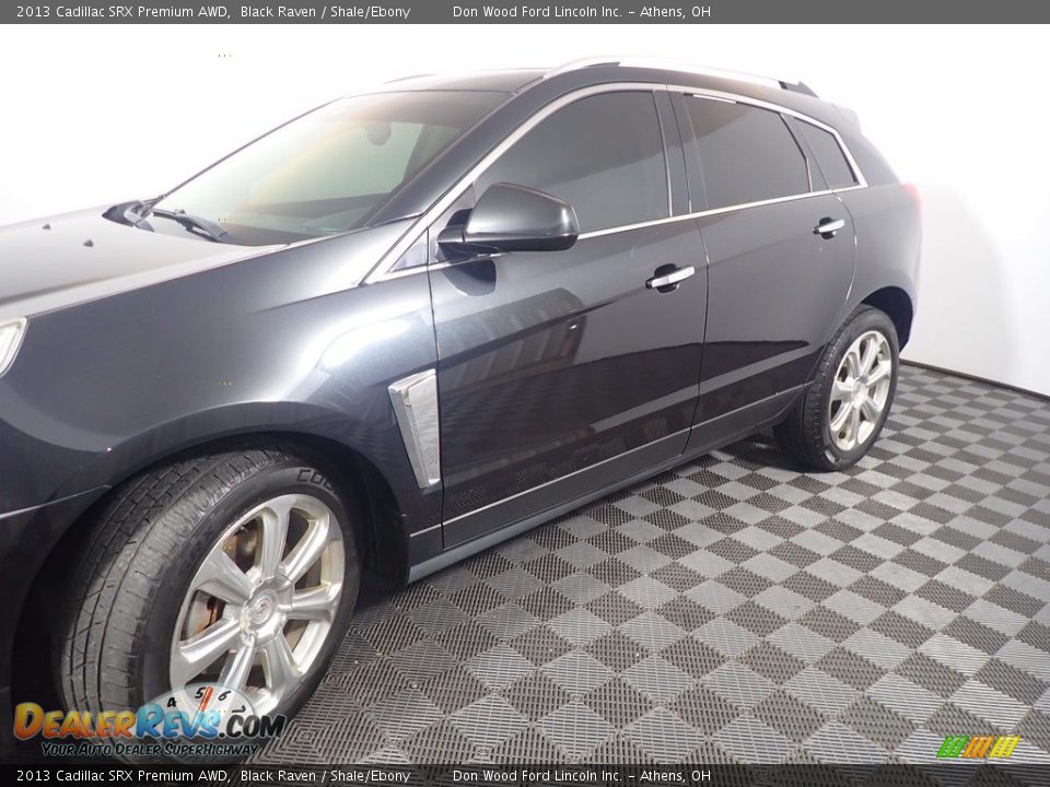 2013 Cadillac SRX Premium AWD Black Raven / Shale/Ebony Photo #13