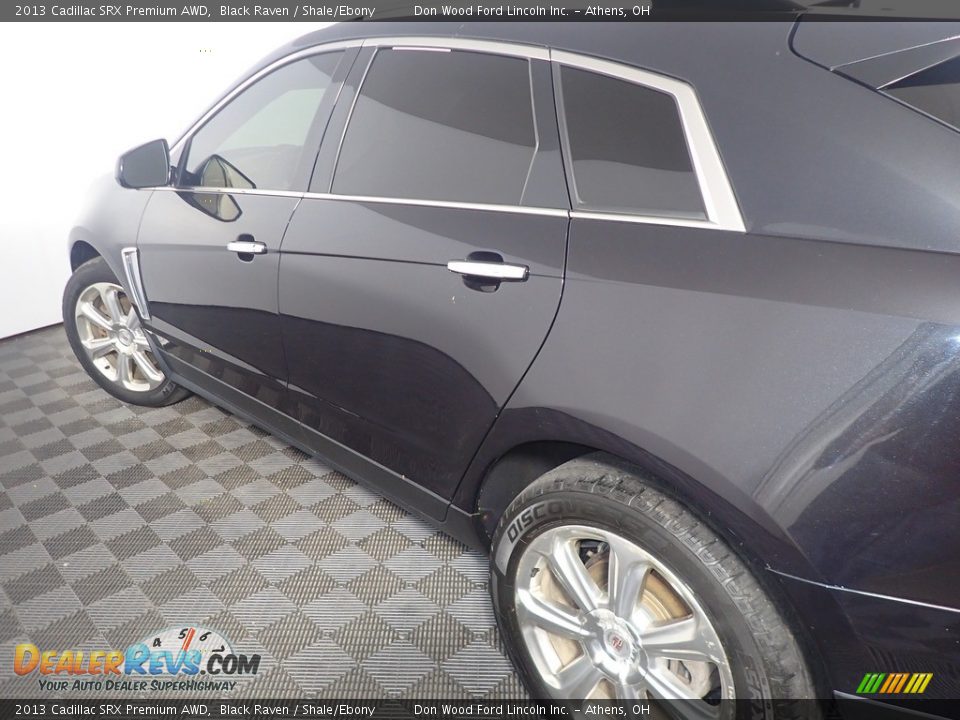 2013 Cadillac SRX Premium AWD Black Raven / Shale/Ebony Photo #22