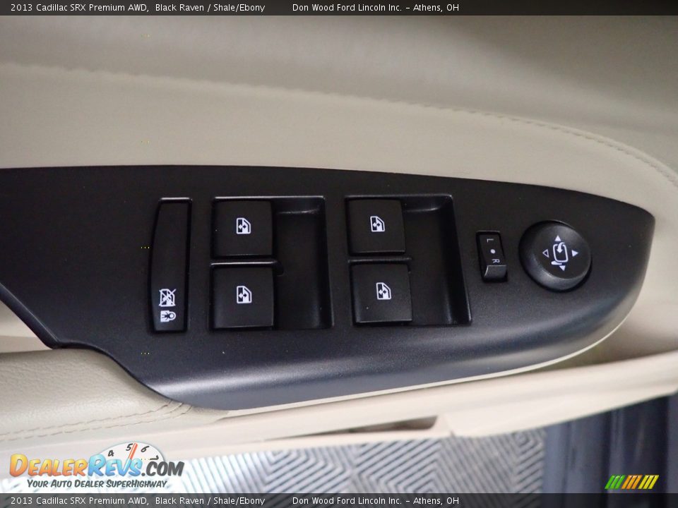 2013 Cadillac SRX Premium AWD Black Raven / Shale/Ebony Photo #25