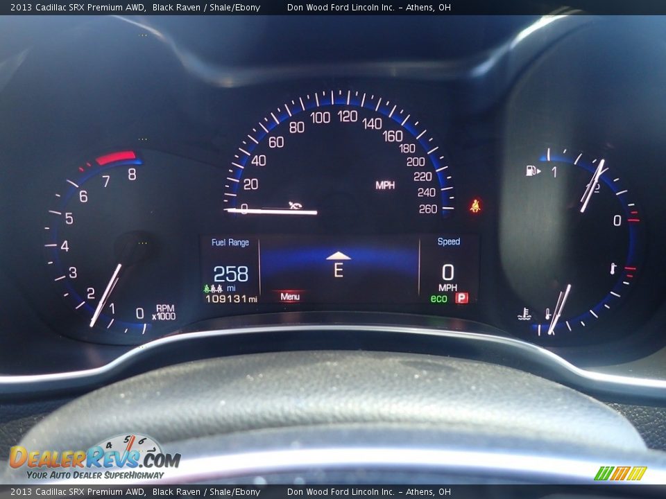 2013 Cadillac SRX Premium AWD Black Raven / Shale/Ebony Photo #32