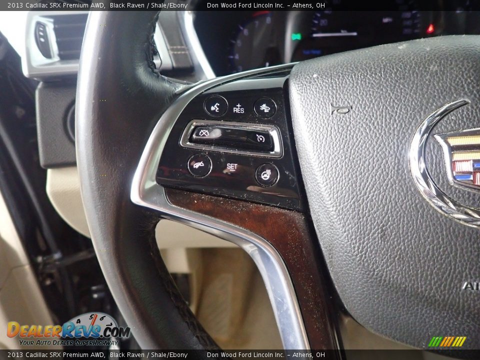 2013 Cadillac SRX Premium AWD Black Raven / Shale/Ebony Photo #33