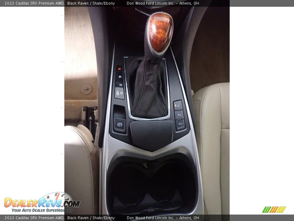 2013 Cadillac SRX Premium AWD Black Raven / Shale/Ebony Photo #36