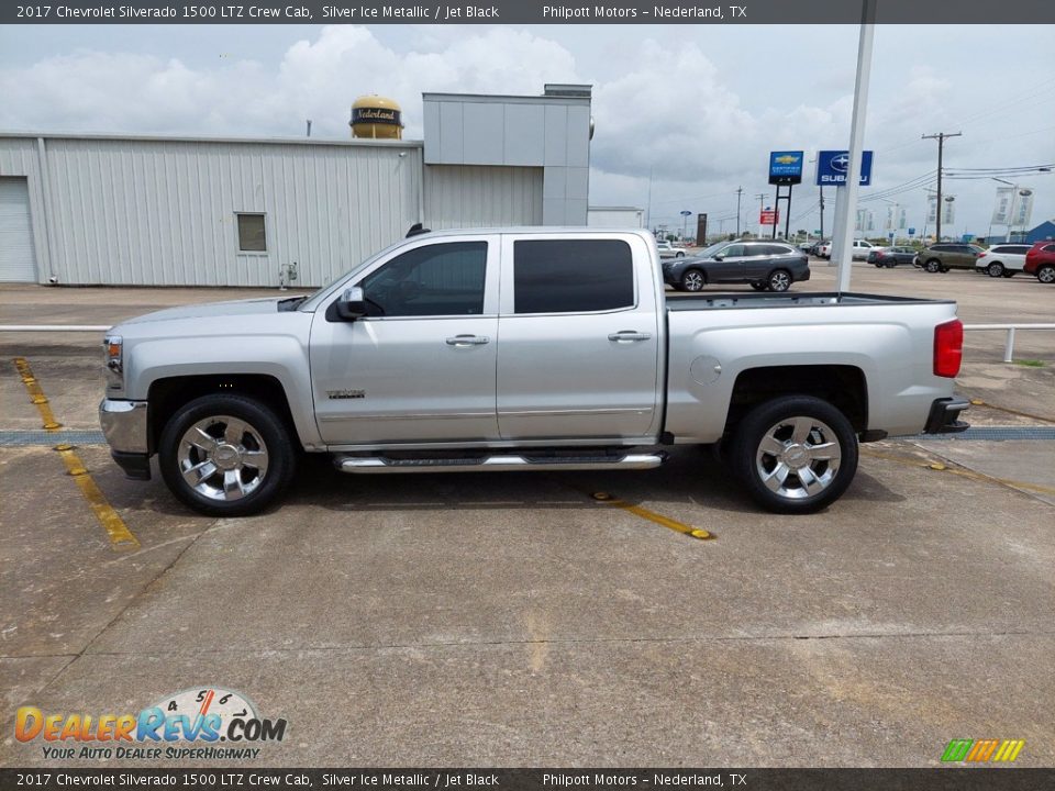 Silver Ice Metallic 2017 Chevrolet Silverado 1500 LTZ Crew Cab Photo #4