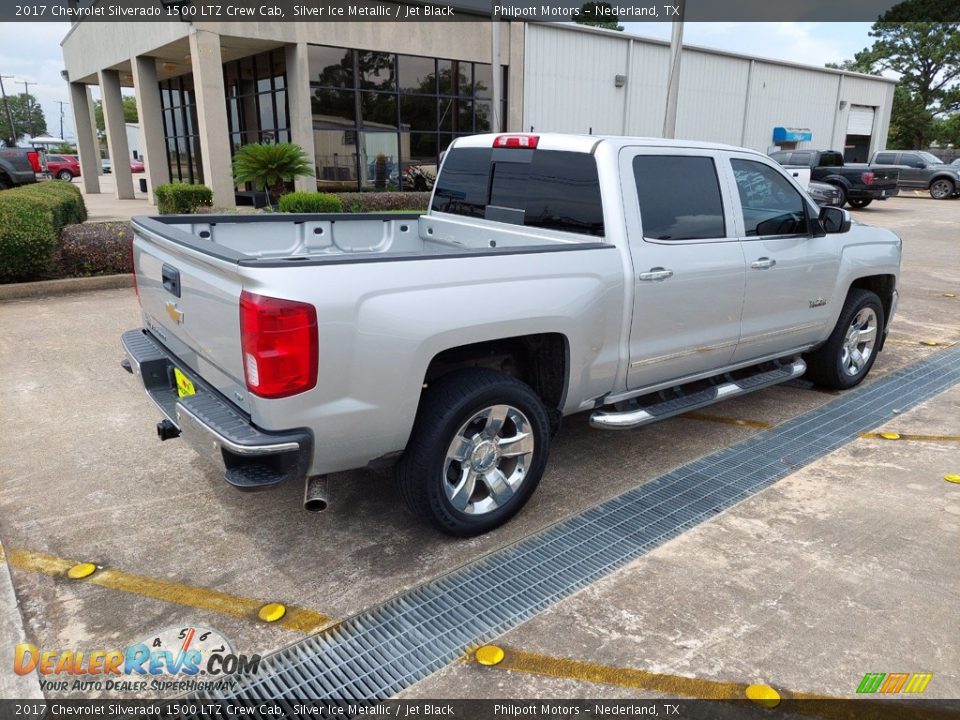 Silver Ice Metallic 2017 Chevrolet Silverado 1500 LTZ Crew Cab Photo #7