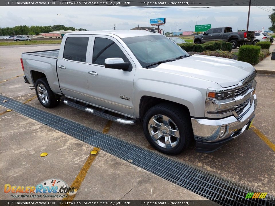 Silver Ice Metallic 2017 Chevrolet Silverado 1500 LTZ Crew Cab Photo #20