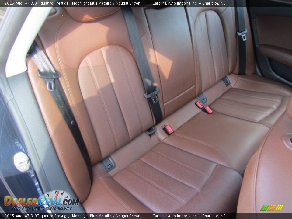 Rear Seat of 2015 Audi A7 3.0T quattro Prestige Photo #25