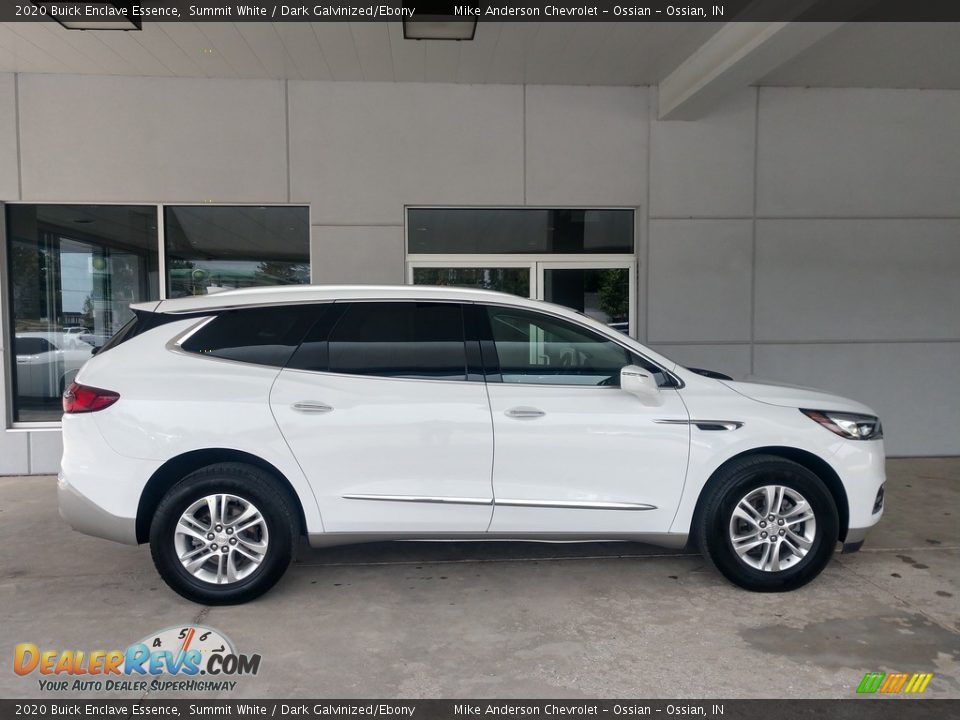 2020 Buick Enclave Essence Summit White / Dark Galvinized/Ebony Photo #3