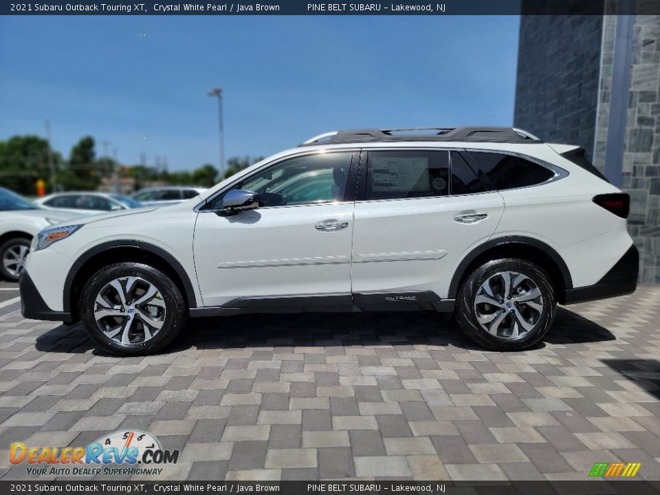 2021 Subaru Outback Touring XT Crystal White Pearl / Java Brown Photo #4