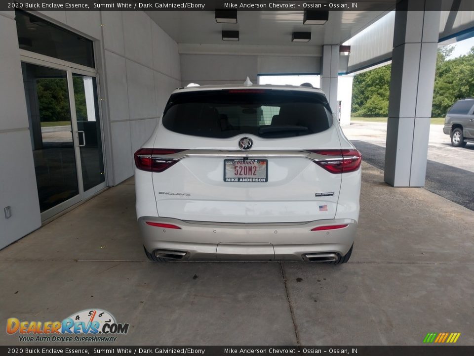 2020 Buick Enclave Essence Summit White / Dark Galvinized/Ebony Photo #5