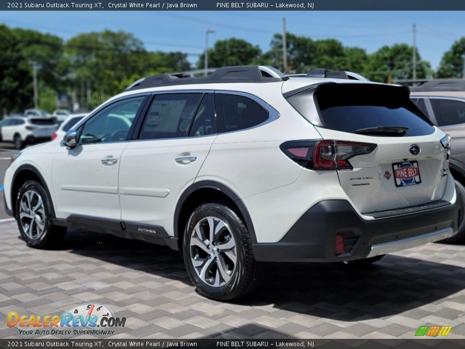 2021 Subaru Outback Touring XT Crystal White Pearl / Java Brown Photo #6