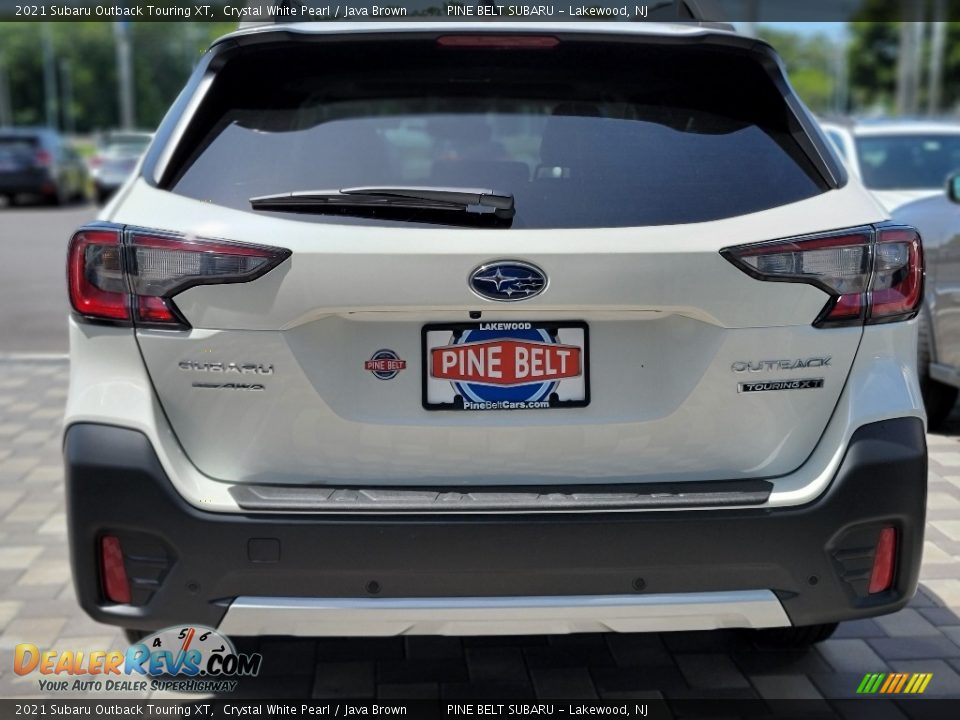 2021 Subaru Outback Touring XT Crystal White Pearl / Java Brown Photo #7