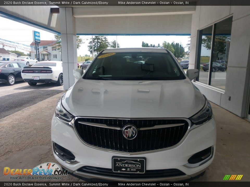 2020 Buick Enclave Essence Summit White / Dark Galvinized/Ebony Photo #11