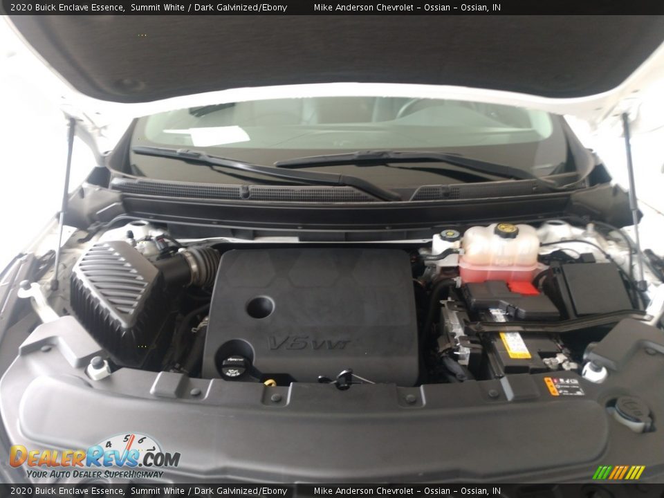 2020 Buick Enclave Essence Summit White / Dark Galvinized/Ebony Photo #12