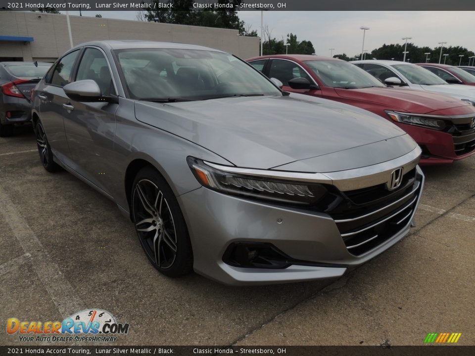 2021 Honda Accord Touring Lunar Silver Metallic / Black Photo #3