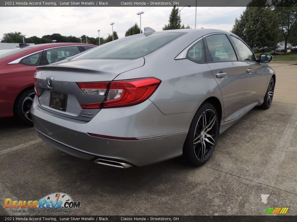 2021 Honda Accord Touring Lunar Silver Metallic / Black Photo #4