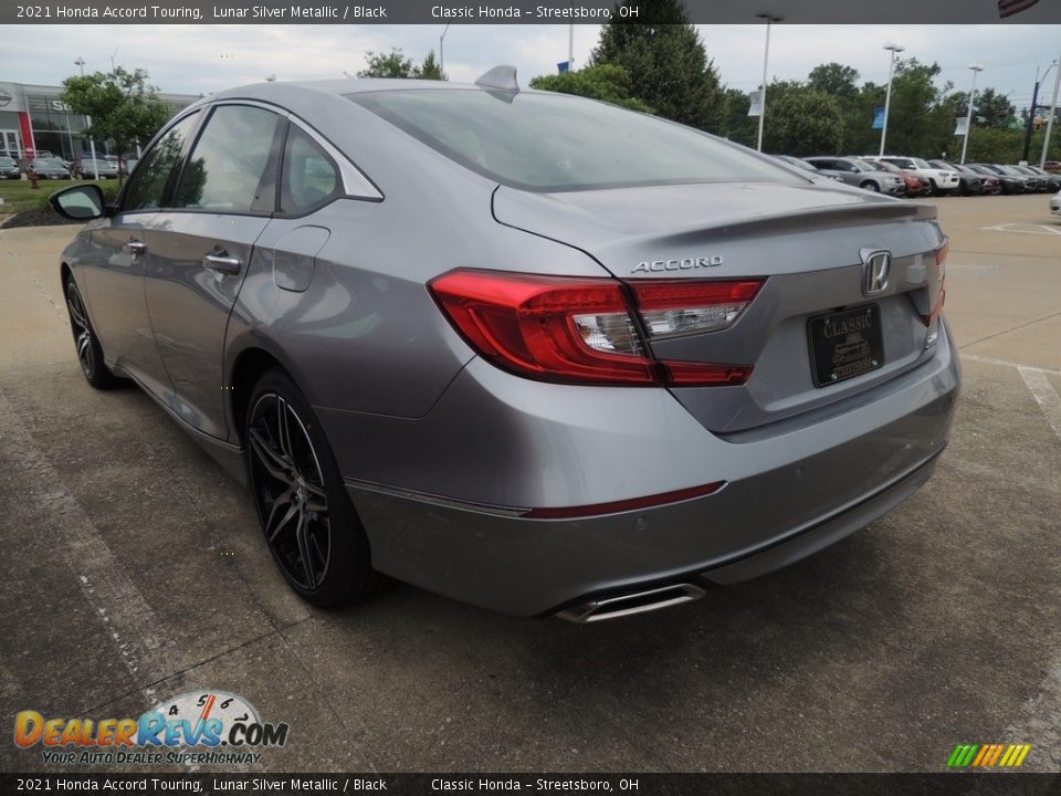 2021 Honda Accord Touring Lunar Silver Metallic / Black Photo #5