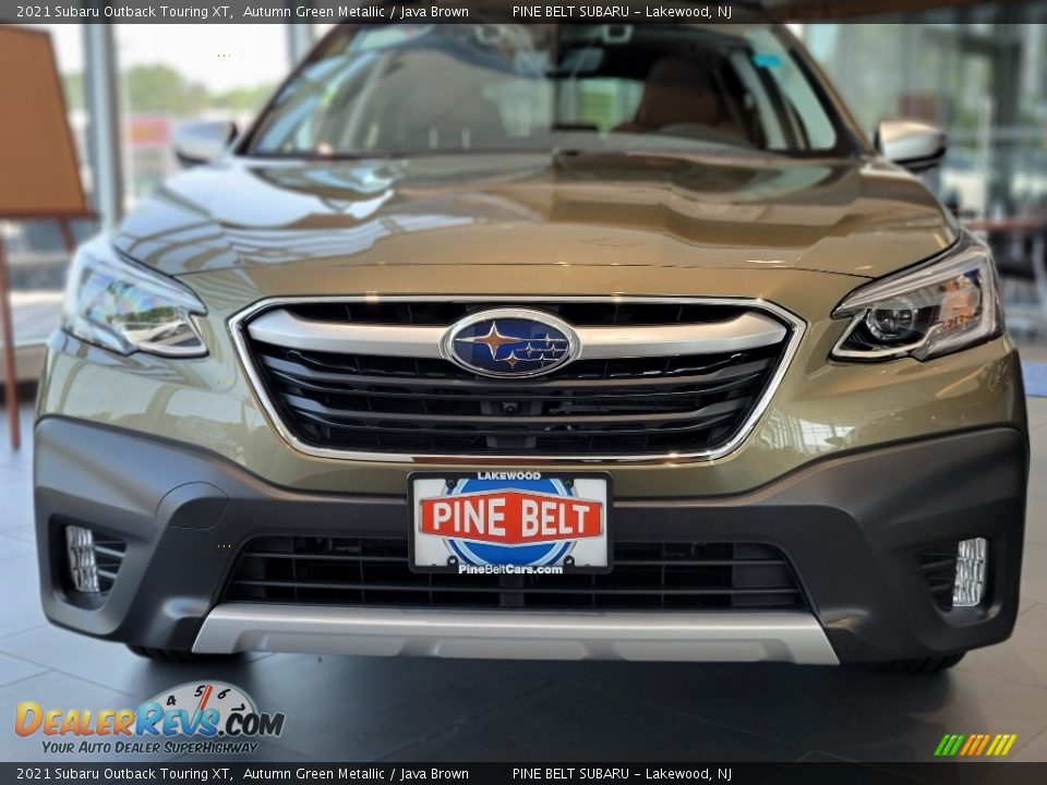 2021 Subaru Outback Touring XT Autumn Green Metallic / Java Brown Photo #3