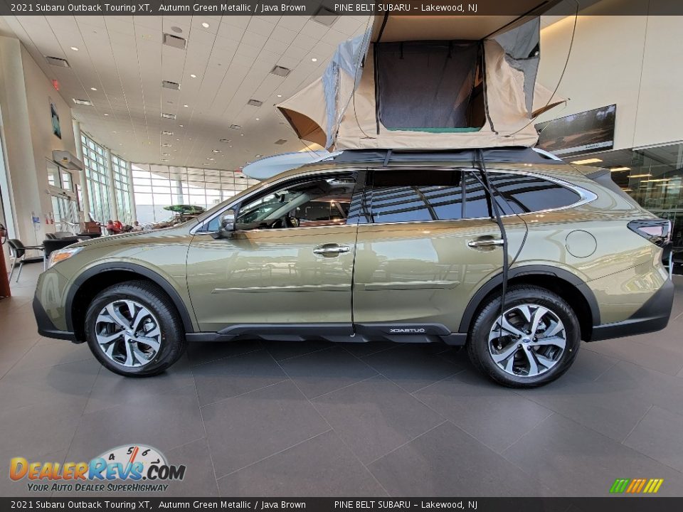 2021 Subaru Outback Touring XT Autumn Green Metallic / Java Brown Photo #4