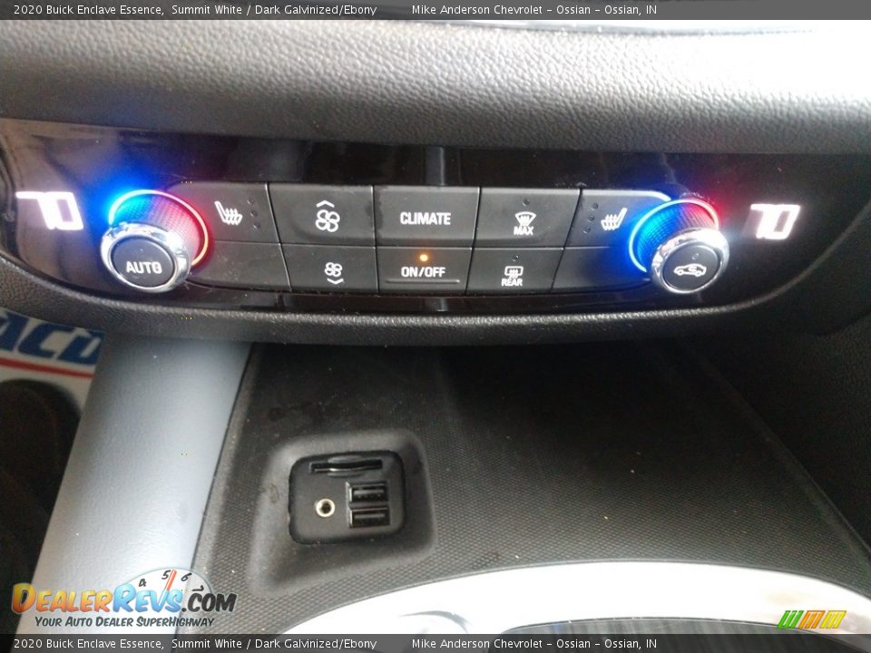 2020 Buick Enclave Essence Summit White / Dark Galvinized/Ebony Photo #29