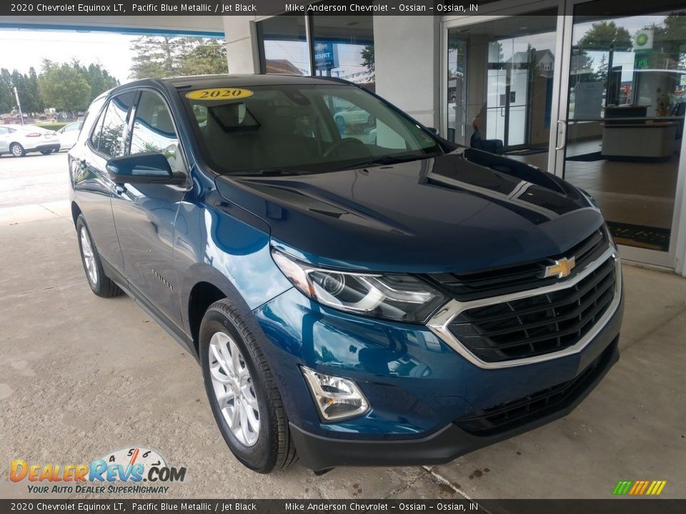 2020 Chevrolet Equinox LT Pacific Blue Metallic / Jet Black Photo #2