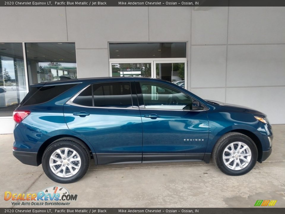 2020 Chevrolet Equinox LT Pacific Blue Metallic / Jet Black Photo #3