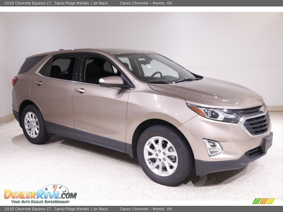 2018 Chevrolet Equinox LT Sandy Ridge Metallic / Jet Black Photo #1